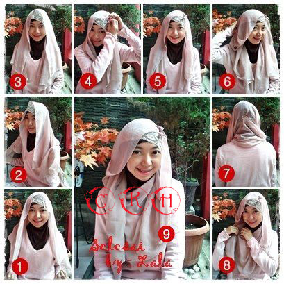 Cara Memakai Jilbab Segitiga Simpel  Tutorial Hijab Lengkap