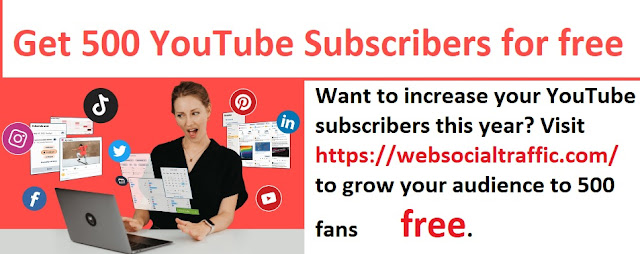 get 1000 youtube subscription free
