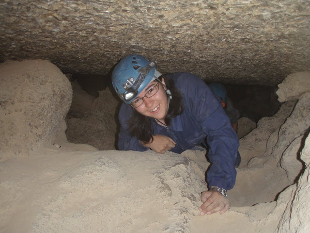 Espeleología en las Cuevas de Sorbas, Almería