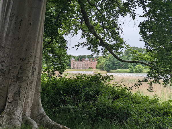 Blickling Hall from the lake