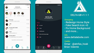 Unduh GBWhatsApp Delta Apk v1.1.1 EXTENDED [Clone/Unclone] Terupdate