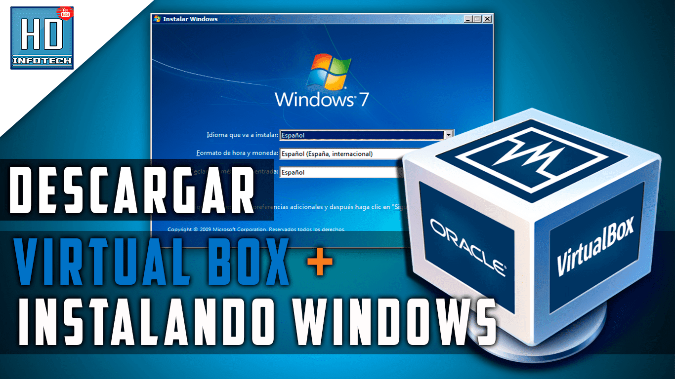 Descargar Virtual Box + Emulación de Windows 7/8/8.1 y 10 