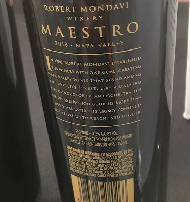 Costco 1077392 - Robert Mondavi Winery Maestro Red Blend: great for any wine lover