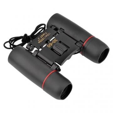 Outdoor Portable Travel Sakura Night Vision Mini 30x60 Binoculars Telescopes Black 6CM Black 6cm