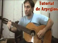 arpegio de guitarra, clase, aprender a tocar