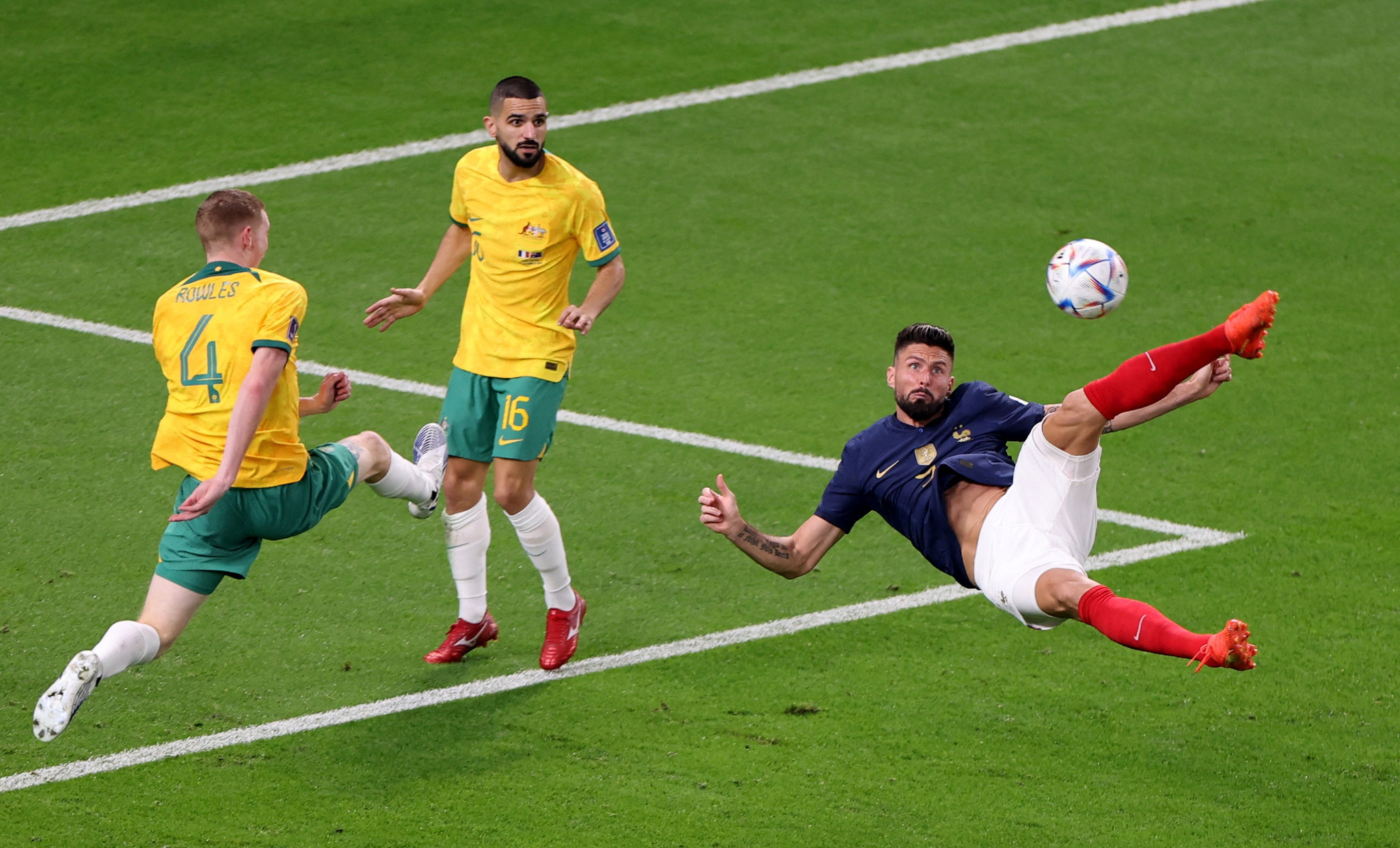 Qatar 2022: Francia se despertó a tiempo y goleó 4-1 a Australia en su debut en la Copa del Mundo