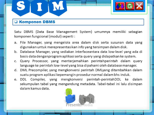 Komponen DBMS