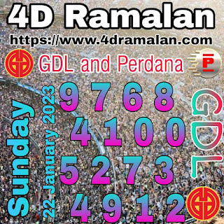 GDL and Perdana Lottery latest Chart