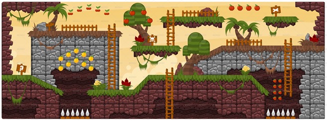 platformer tile set for sale