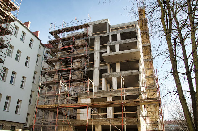 Baustelle Wohnhaus, Bötzowstraße / John-Schehr-Straße, 10407 Berlin, 07.01.2013