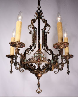 spanish style chandelier