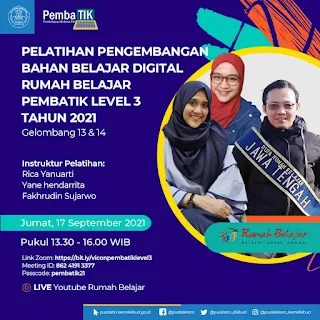 Semua Bisa Membuat Multimedia Pembelajaran Interaktif (Modul 11 Pembatik Level 3)