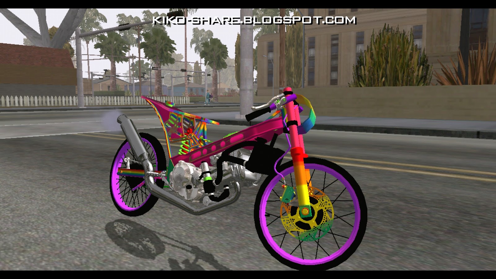  Motor Drag DFF ONLY For GTA SA Android Mod GTA SA Android