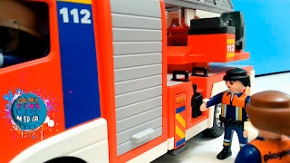 camion de bomberos, fire truck toys playmobil