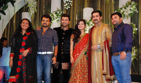 Prithviraj Wedding Reception and Marriage Reception Stills film pics