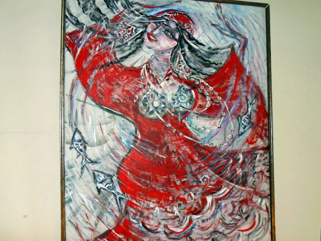 Выставка Ирины Дмитриевой-Ванн, Серена, Душанбе, Таджикистан
