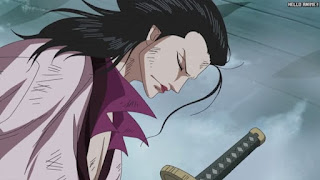 ワンピースアニメ 頂上戦争編 489話 イゾウ | ONE PIECE Episode 489