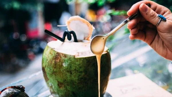 Air kelapa muda untuk fungsi pencernaan