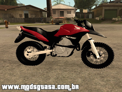 Honda XRE 300 para GTA San Andreas