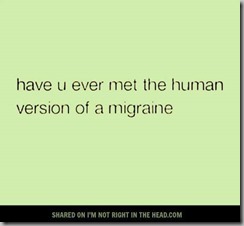 human version migraine