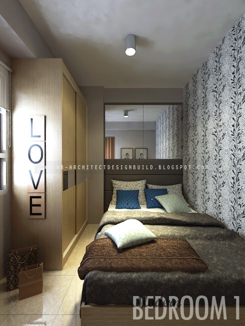 Interior Apartemen Puncak Kertajaya