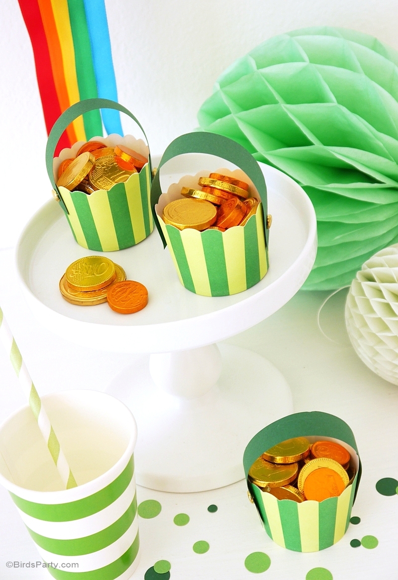 DIY Pot of Gold & Pompon Arc en Ciel - BirdsParty.fr