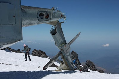 Abandoned Russian MI-8