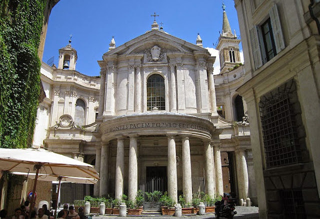 Chiesa di Santa María della Pace a Roma | Pietro da Cortona | 1656