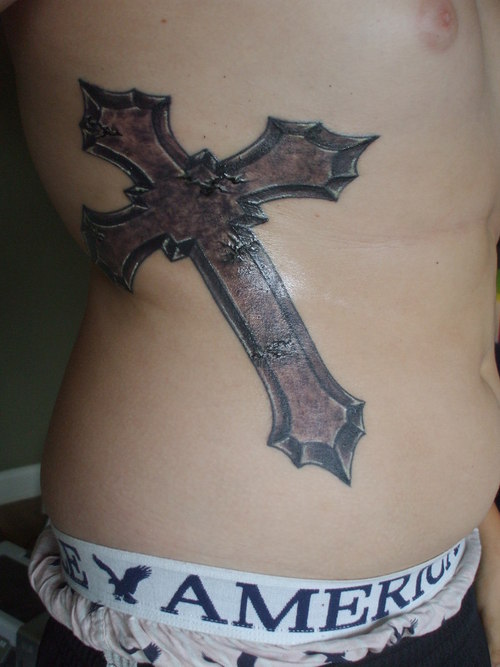 religious cross tattoos. Besides the religious cross