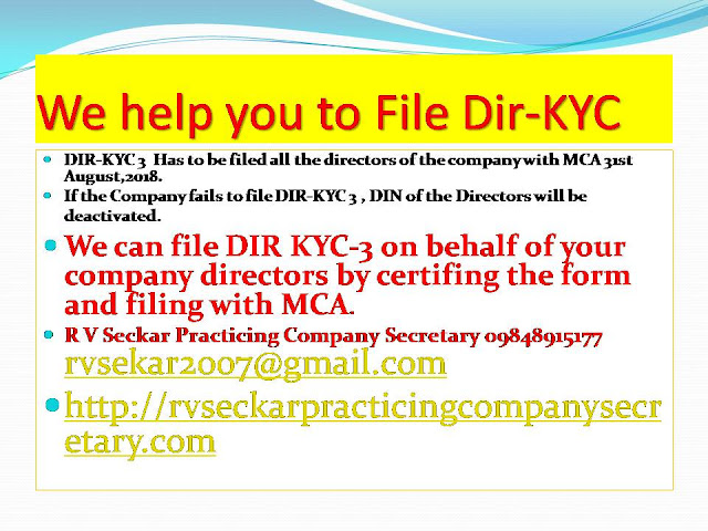 , R V Seckar practicing company secretary 09848915177 rvsekar2007@gmail.com, 