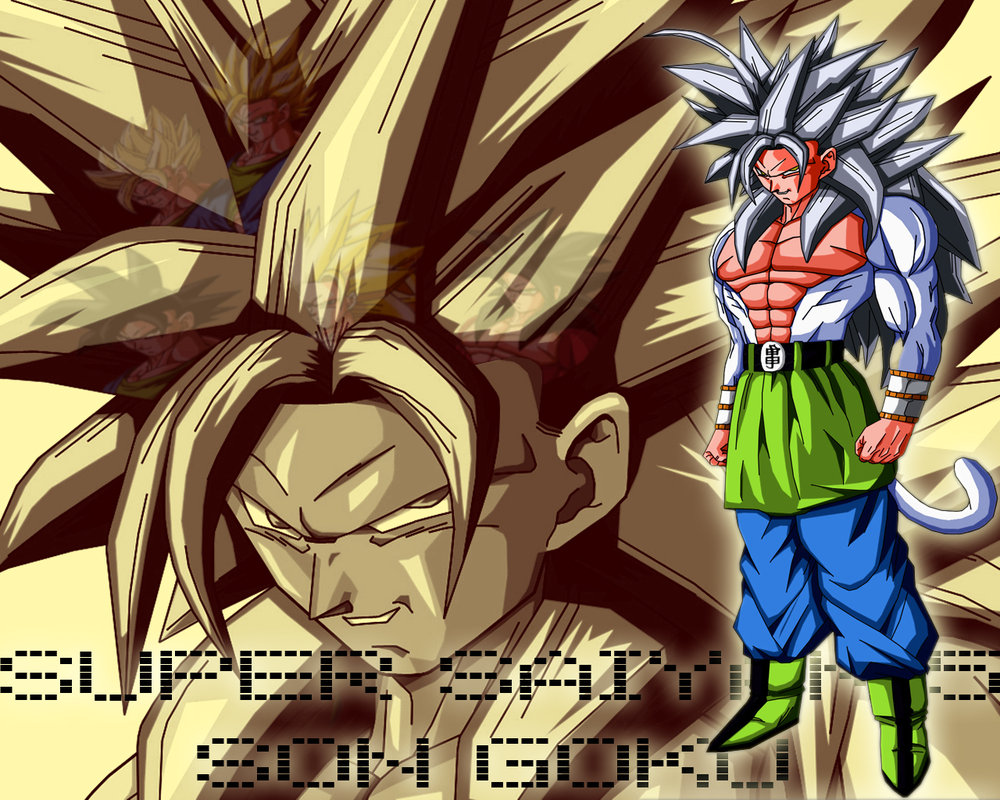 DBZ WALLPAPERS: Goku super saiyan 5