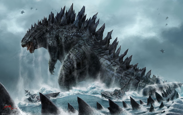 Godzilla Action Movie Shot Wallpaper