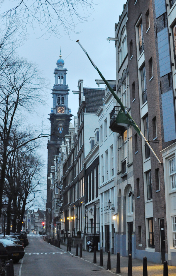 early morning in Amsterdam.