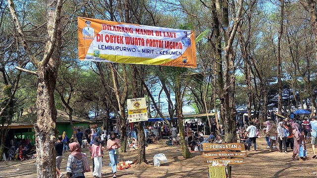 Mandi di Pantai Laguna Mirit, Remaja asal Binorowo Terseret Ombak