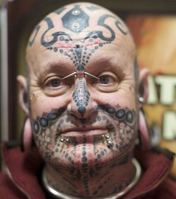 Insane Face Tattoos