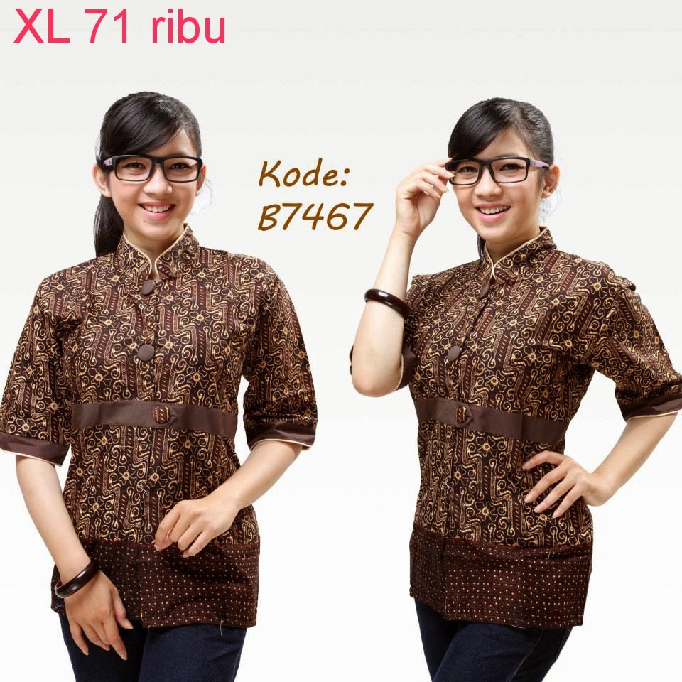 Contoh Model Baju Batik  Model Baju Batik