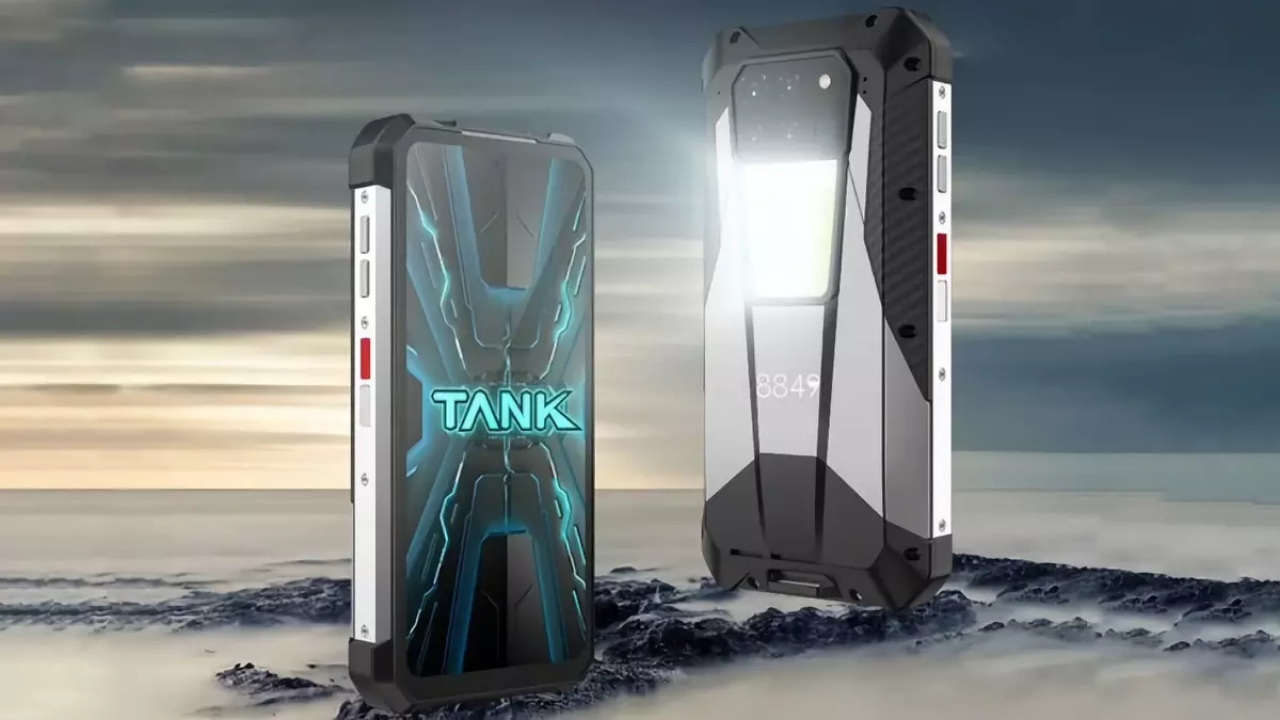 Yeni Unihertz Tank 3 akıllı telefon devasa bir donanıma sahip...