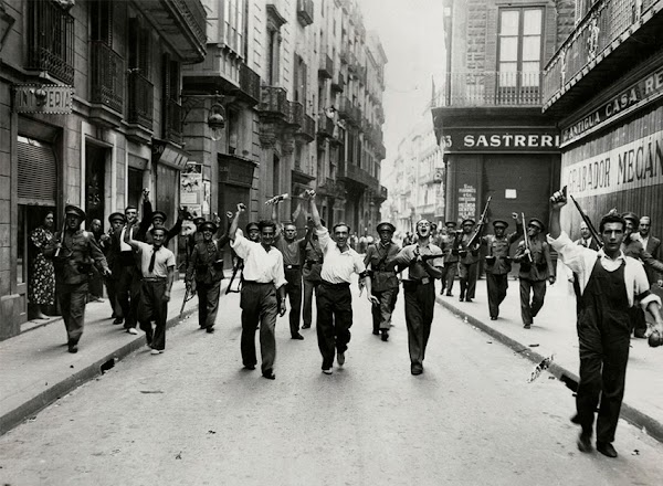 La derrota del golpe militar fascista en Barcelona