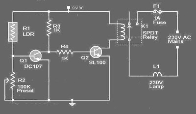  Control Lampu Jalan Dengan LDR