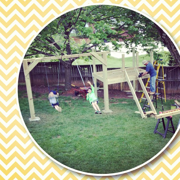 do it yourself swing set plans