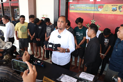 Polres Jombang Sudah Tetapkan Lima Tersangka dari 13 Orang Perguruan Silat yang Berbuat Onar