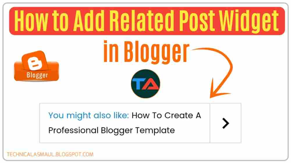 How to Add Related Post Widget in Blogger Post