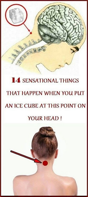 14 Sensational Things That Happen When You Put an Ice Cube at This Point on Your Head