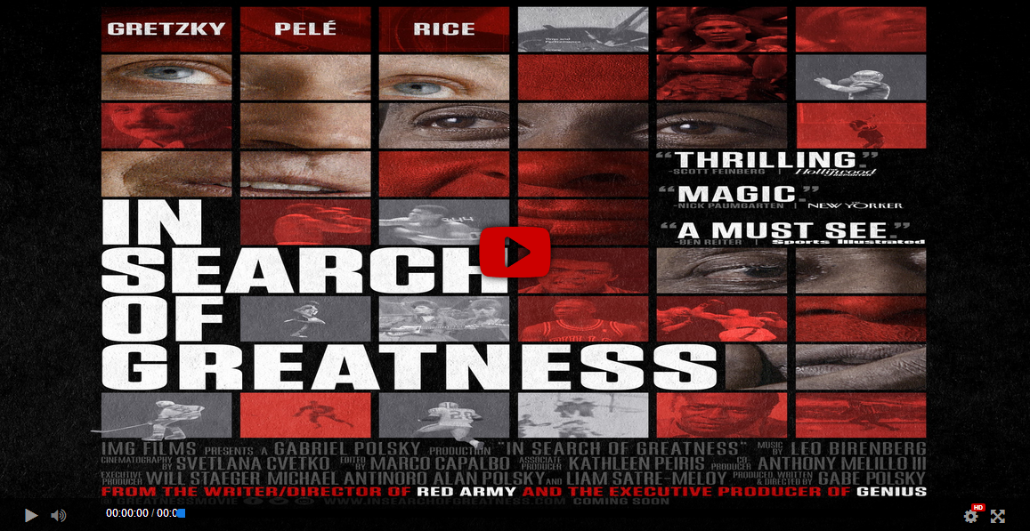 In Search of Greatness