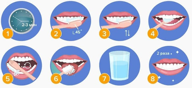 Как правильно чистить зубы