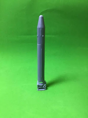 HS-15 Missile and Launch Stand