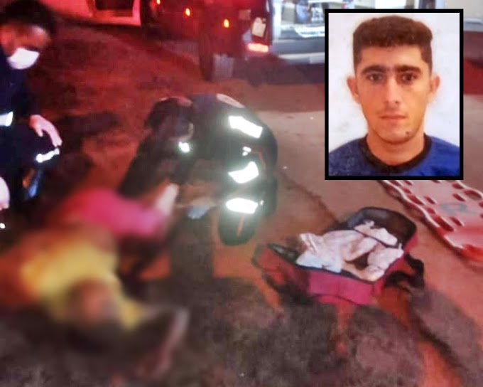 Motociclista fica em estado grave ao ser colhido por carro em Cocal
