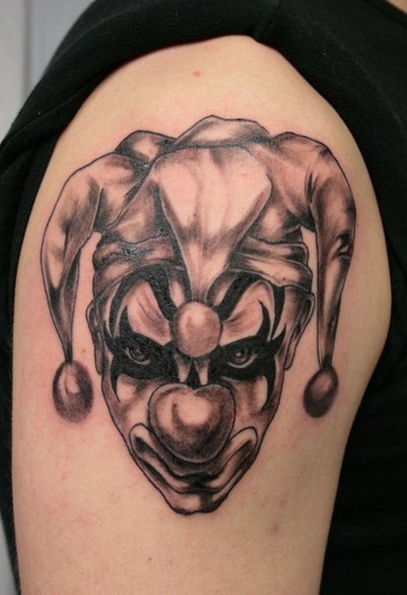  Gambar  Kumpulan Gambar  Tato Joker  Keren  Wajah di Rebanas 