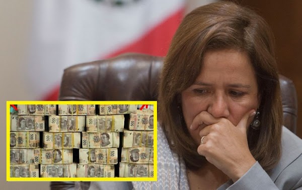 Margarita Zavala lleva gastando 40 millones en su precampaña, nadie sabe el origen del dinero..