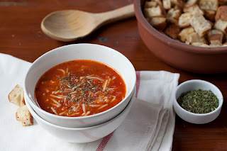 Tomato Soup With Vermicelli (Sehriyeli Domates Corbasi)